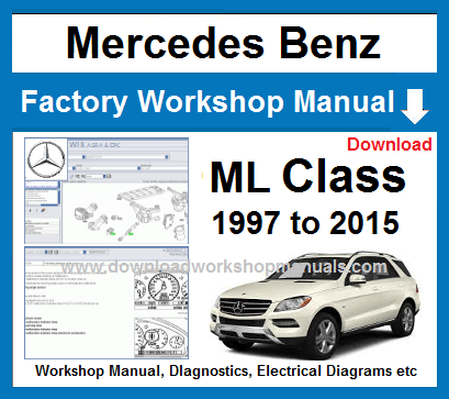 Mercedes ML Class Workshop Repair Manual
